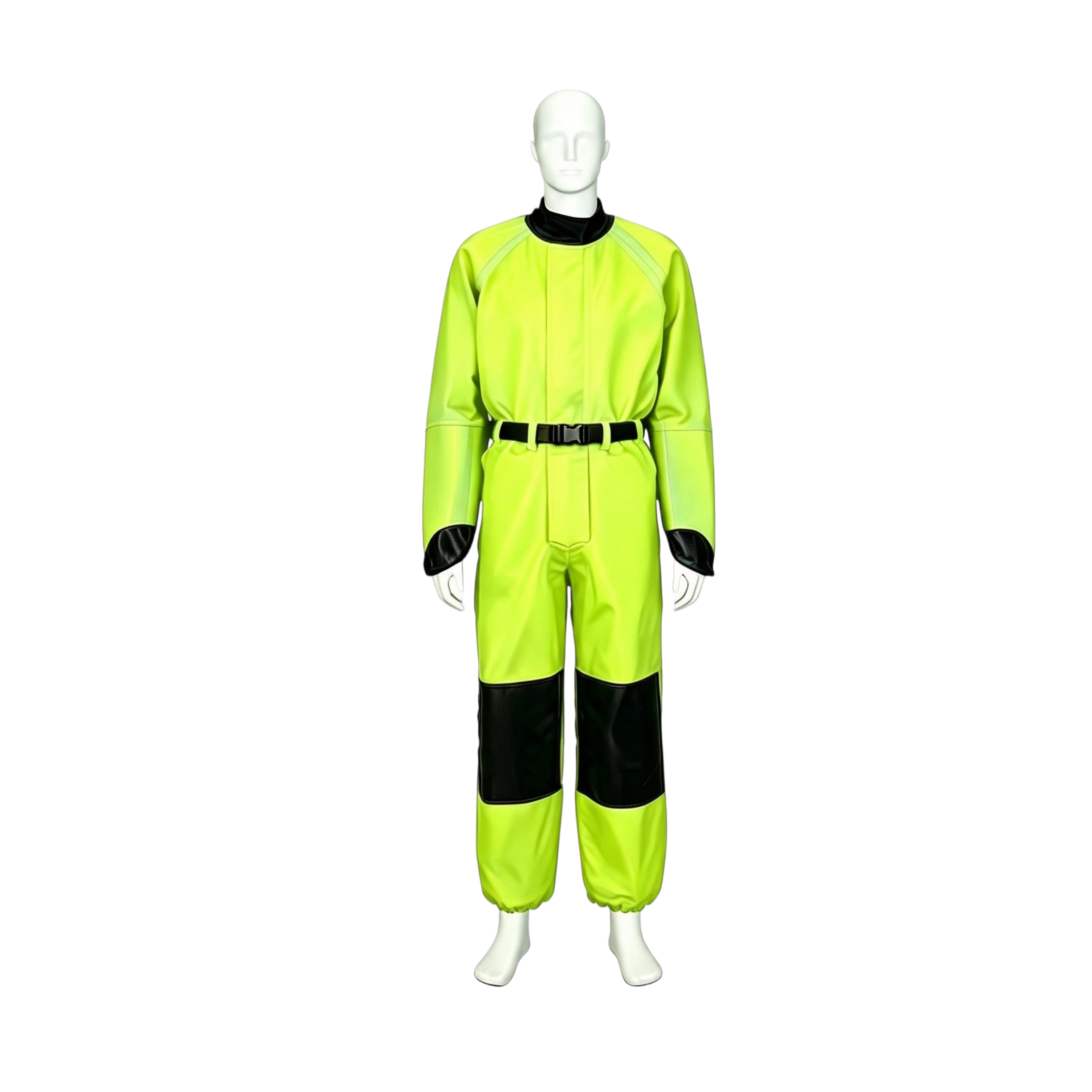 Reinforced Water Blasting Safety Suit Stretch Back Work Overall Durable With Flexible Lining