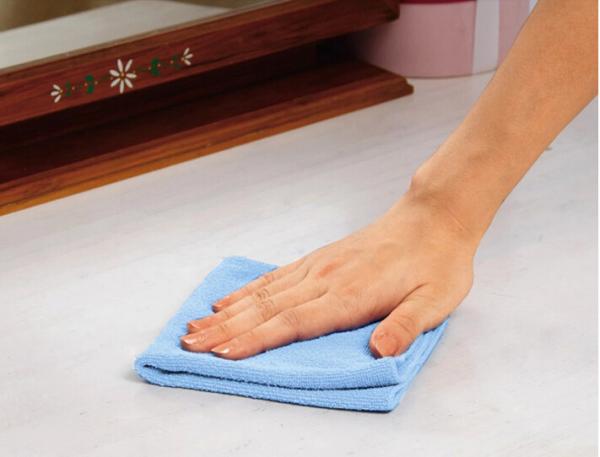 25*25cm Absorbent Microfiber multifunctional Square Car & Kitchen Cleaning Towel