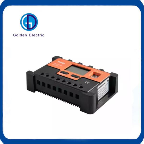 Melhor serviço pós-venda 10A 30A 40A Controlador de carga solar PWM com 2 interfaces USB