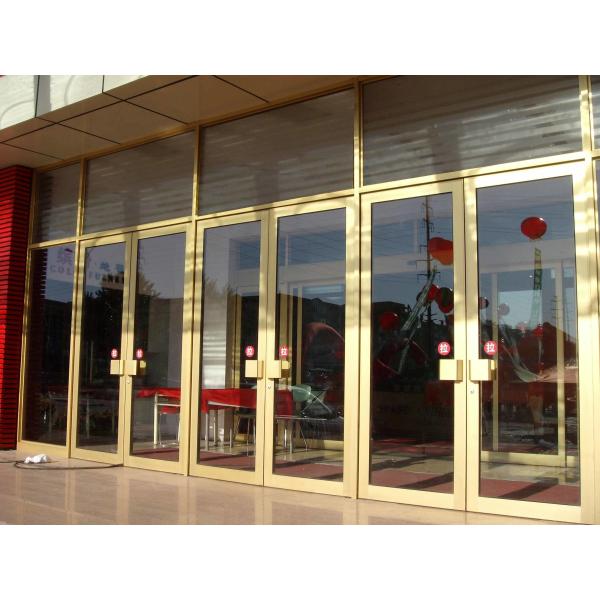 Multi Color Aluminium Hinged Doors With Powder Coated Surface Treatment aluminum frame door hinge hinge for door stainle