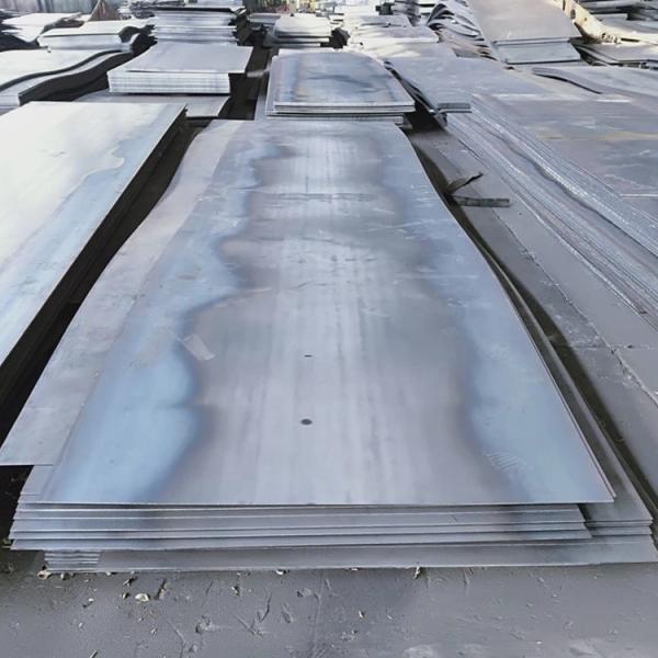 Placa de aço carbono suave Astm laminado a alta temperatura de S235jr A36 para a construção