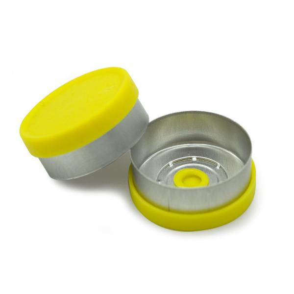 Custom Color And Logo Aluminium Bottle Caps For Injection Vials Professional Medical