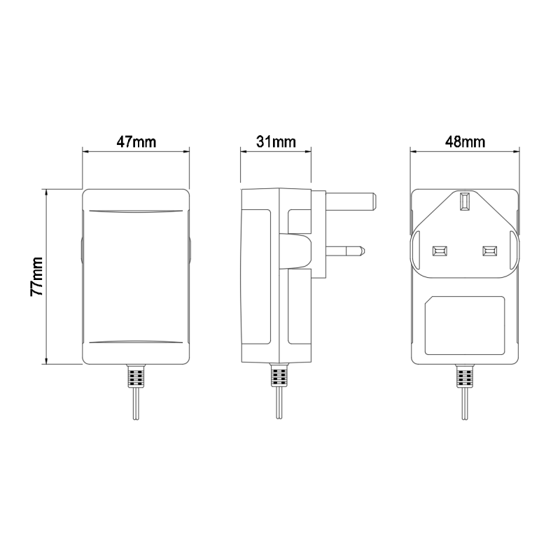 15V 2A 30W UL Certified Wall Power Adapter for LED Strip Lights and Electronic Devices