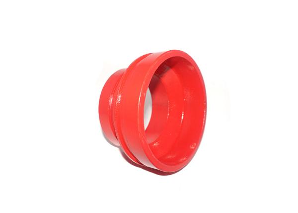 FM UL CE Approved Ductile Iron Grooved Pipe Fittings Flexible Grooved Coupling