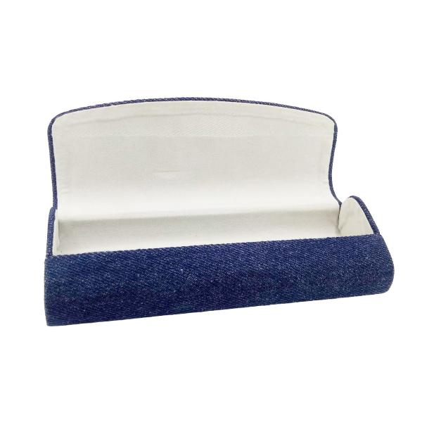 New Arrivals Denim Semi-Hard Optical Glasses Packing Case Jeans Eyewear Case Box