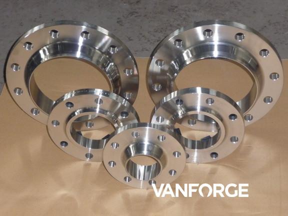 DIN 2576 ASME SA182 PN40 Flat Welding Flange , Stainless Steel Welding Neck Flange