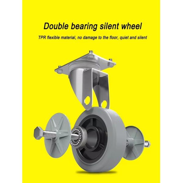 150кг L73cm*W47cm*H98cm Платформа грузовик складной платформы грузовик толкать Долли многофункциональный тяжелый склад складной