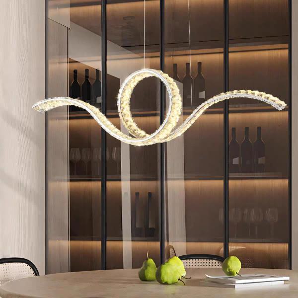 High Quality Luxury Modern Crystal Chandelier Lighting Indoor Pendant Lights Lamp