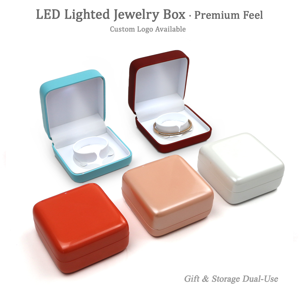LED Light Jewelry Box