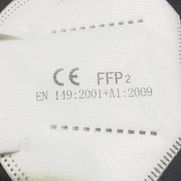 Anti Pollution Kn95 Ffp2 Face Mask Dustproof CE FDA Standard High Breathable