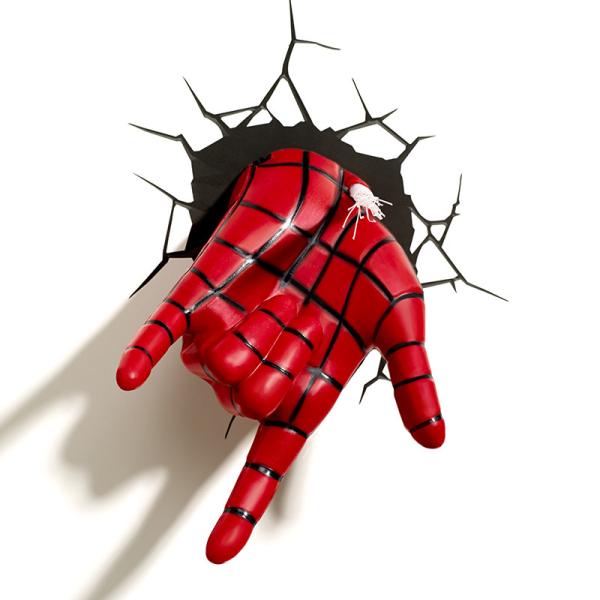 Kids Children Marvel Avengers Hulk Face LED 3D Creative Iron Man Wall Lamp (WH-OR-42)