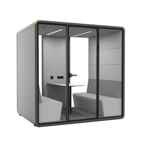 Acoustic Open Space Soundproof Leisure Pods Silent Booth Silence Pods for Office Temporary Meeting Room
