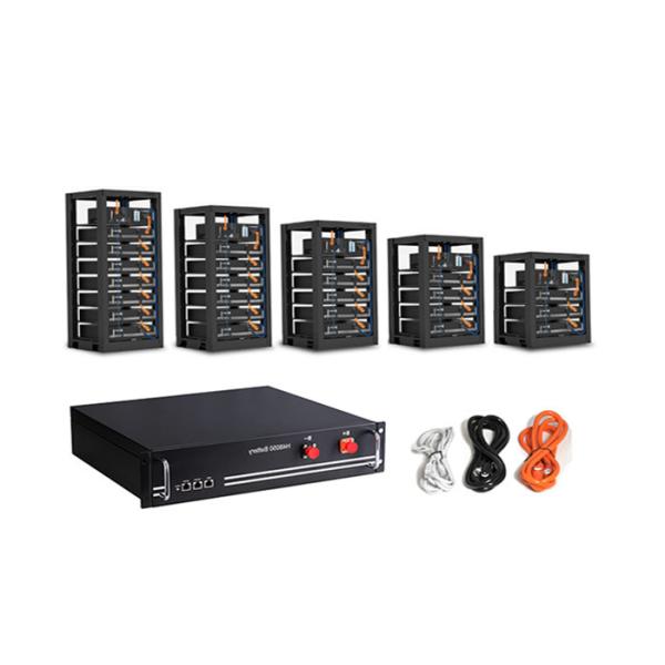 48kWh 1000Ah IP21 Deep Cycle Telecom Battery for Backup Cabinet Rack System