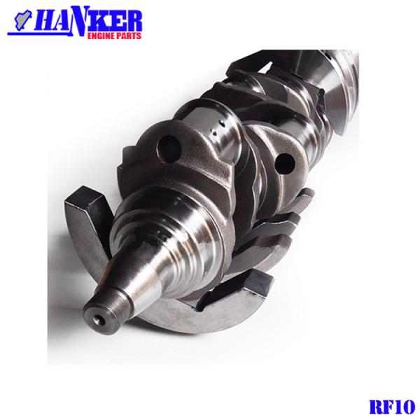 HRC52 Nissan Diesel Engine Crankshaft For RF10 Nut V10