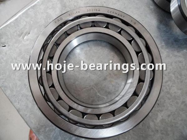 30219 single row taper roller bearing with 95mm*170mm*34.5mm