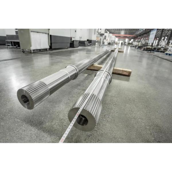 Пластиковый вал штрангпресса винта КПМ240 для нефтехимической 1,2343 Пре твердой материальной холодной прокатки