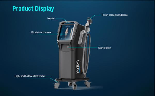 1800W 808nm Diode Laser Hair Removal Machine12 Laser Bar diode ice laser