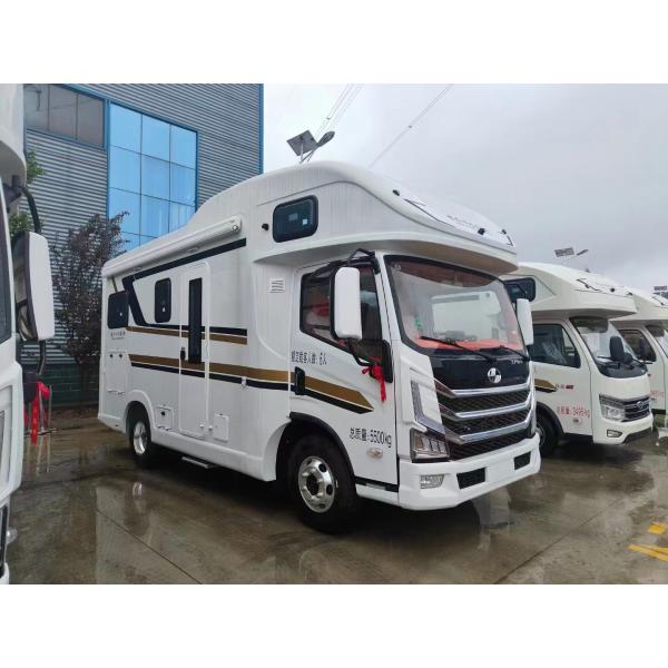 ISO транспорта для отдыха туриста крыши 4x2 RV Каравана Van Yuejin H500 высокий