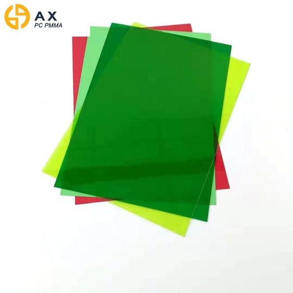 ANXIN  2mm 3mm 5mm Thermal bending cutting colour plexi glass for decoration acrylic sheet