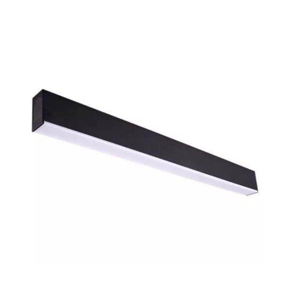 W50*H35 Surface mounted Black Led Aluminum profile with Black PC Cover LED Strip extrusion profile