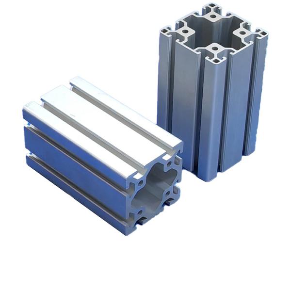 Finishing Right Angle Industrial Aluminium Profile Alloy Frame 6063 Extruded 2.7kg/M