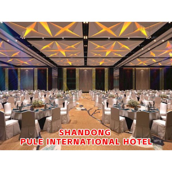 Moveable Acoustic Partition Wall with Max 56dB Sound Insulation and 304 Stainless Steel Construction Up to 18M Height