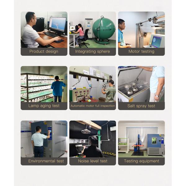 Источник питания Электрический 48-дюймовый железный лезвие нержавеющая сталь потолочный вентилятор с светодиодным освещением