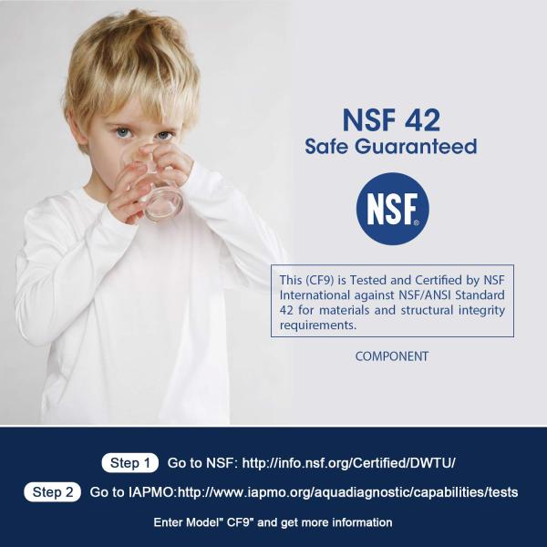 F2wc911 Ice2 Filter для холодильника с заменой активного углерода в белом цвете