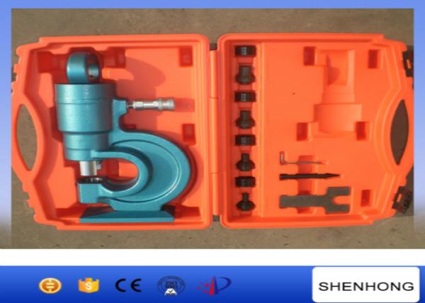 Portable Hydraulic Hole Punch Hydraulic Busbar Puncher 31T - 50T Output