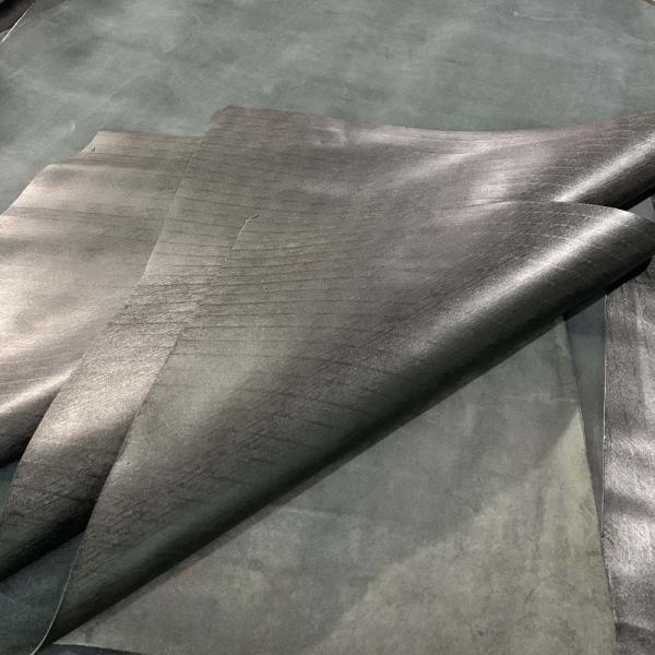 Bovine Split Finished Artificial Leather Fabric For Shoes Bags Belts Garments