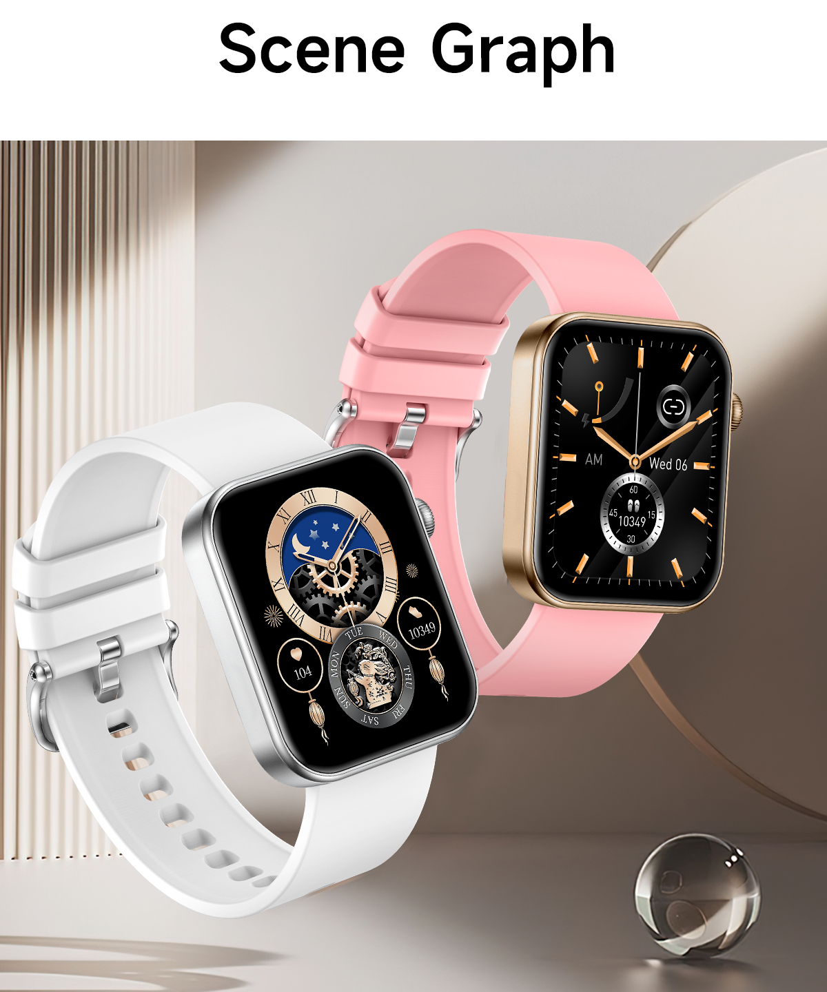 1.83inch large full touch screen digital body skin temperature sensor square dial custom gps tracking caller id HK5 smart phone calling J11 watch call function access control ladies female kids