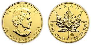 China factory price gold canadian maple leafs coin for souvenir