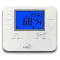 24V numérique 2 chaleur / 1 pompe à chaleur de chambre froide Thermostat à double alimentation