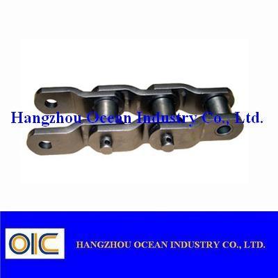 Heavy-Duty Cranked-Link Transmission Chains , type 2010 , 2510 , 2512 , 2814 , 3214 , 3315 , 3618 , 4020