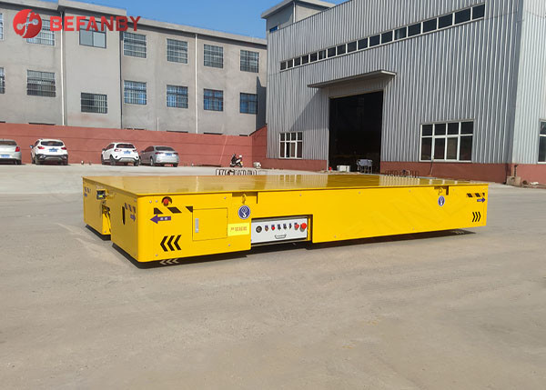 Battery Operated Heavy Duty Mold Cart Omnidirectional 30ton