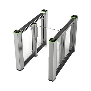 MCBF Full Height Pedestrian Barrier Gate with 600-900mm Channel Width 5 Million Times Service Life and Brushless DC Motor