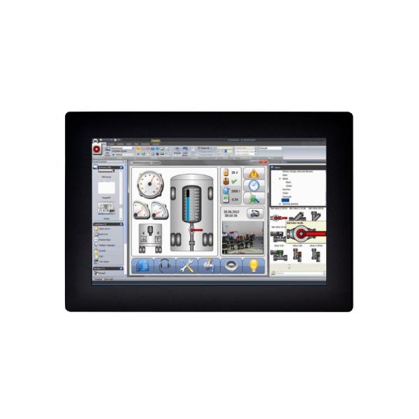 24 pouces haute luminosité 1000nits LCD USB DVI lisible par la lumière du soleil Embedded Industrial Open Frame Touch Monitor 1000nits lisible par la lumière du soleil