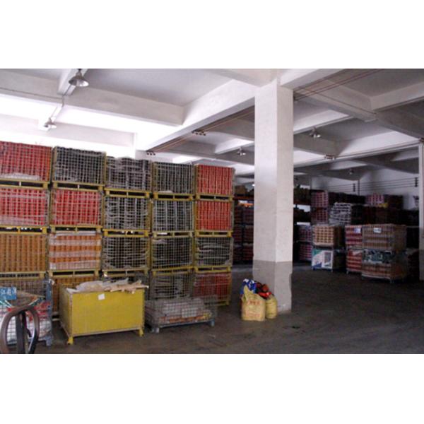 La carretilla elevadora parte la rueda del echador de la PU con color del amarillo de la base de arrabio de 90m m