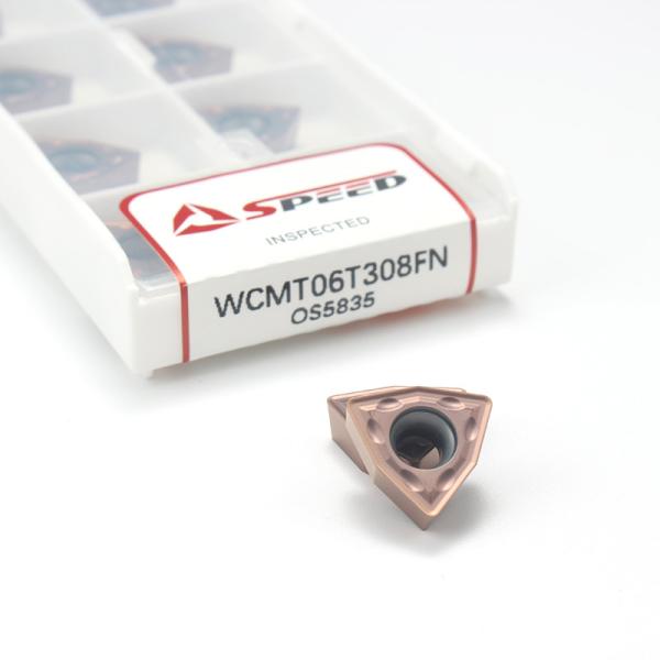 Tungsten Carbide U Drill Drilling Inserts SPMG WCMT SPMG05 With PVD Coating