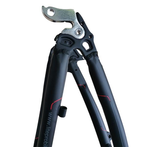 Легкий рамок из алюминиевого сплава для взрослых 14 дюймовый углеродный складный велосипед