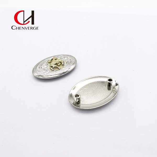 Antirust Logo Plate Metal Garment Accessories Multipurpose Erosion Resistant