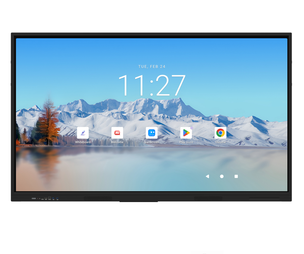 iBoard 75 inch Android 16 Google EDLA Certified Ai Interactive Flat Panel Smart Board
