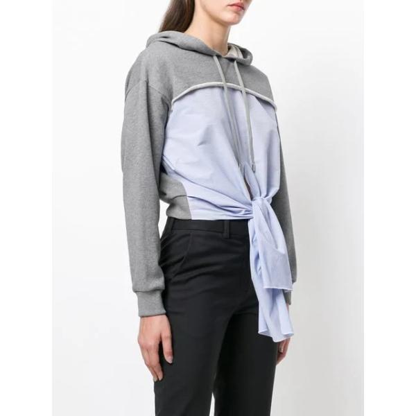 Custom Tie Front Hoodies Sweatshirts For Women