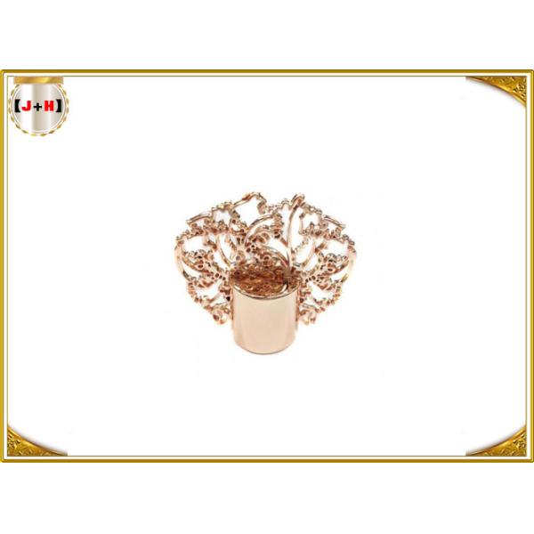 Верхние части флакона духов металла моды, логотип роскошных крышек флакона духов