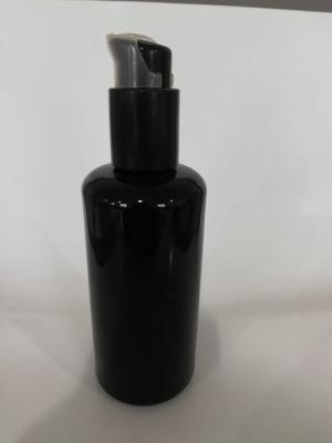 Eco Friendly Black Cosmetic Bottles For E Liquid And Cream Customized Capacity