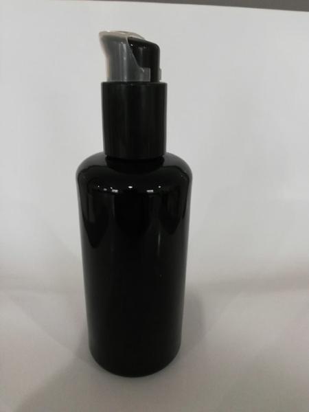 Eco Friendly Black Cosmetic Bottles For E Liquid And Cream Customized Capacity