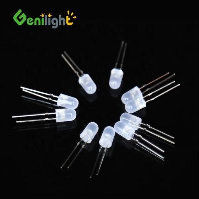 F3 Milk LEDs 3mm Ultra Bright Red Green Blue White Yellow LED -40-60 Tolerance