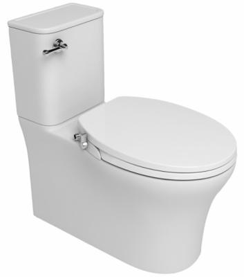 White Color Bio Non Electric Bidet Toilet Seat O Shape CE Certificate