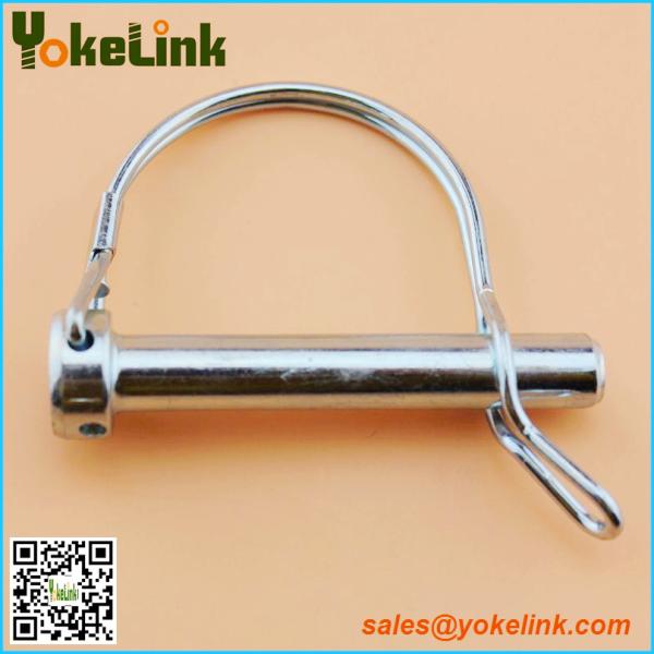 1/4 inch Round Wire Lock Pins Shaft Locking Pin Double Wire Snapper Pins for Farm Trailer