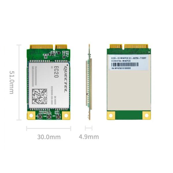 All Network 4G Positioning Module CAT4 Communication EC20CEHDLG-MINIPCIE-CB